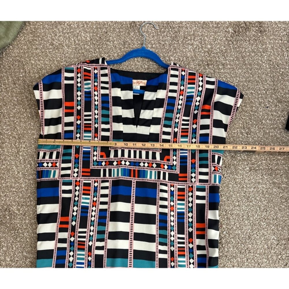 Mara Hoffman Women's Bold Colorful Geo Shift Dress Size S - Picture 5 of 6